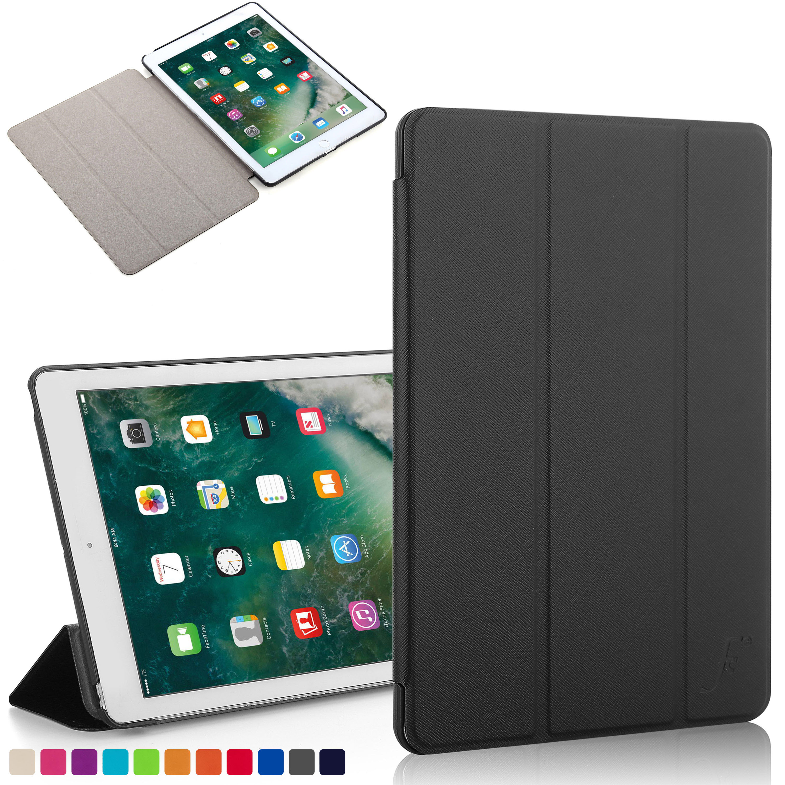 Forefront Cases® Folding Smart Case Cover Sleeve for Apple iPad 9.7 2017 A1822 eBay